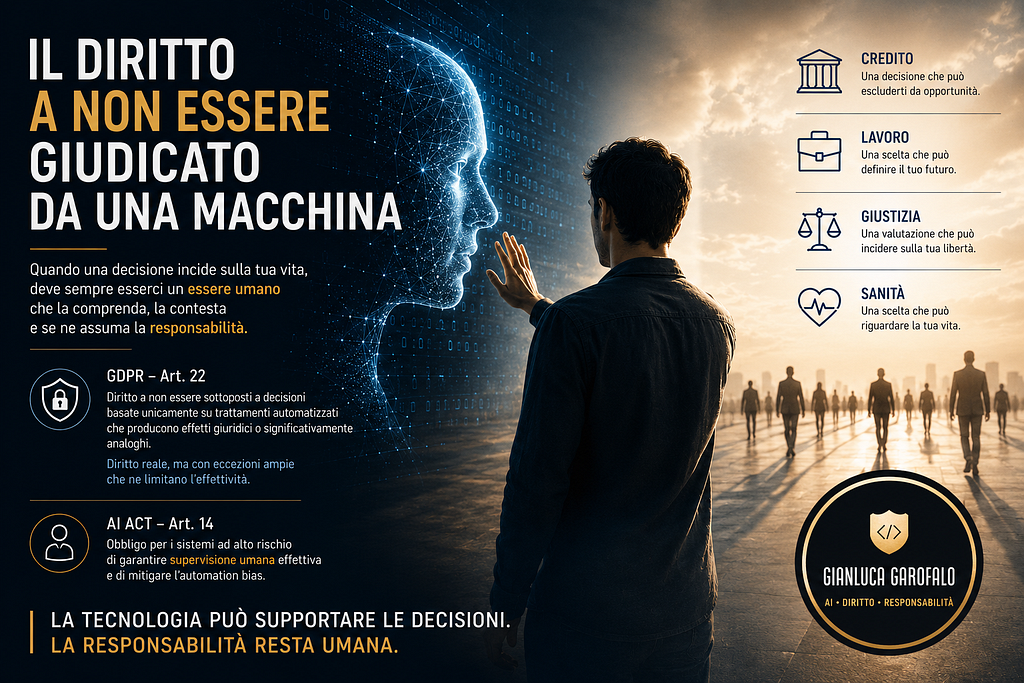 Anteprima: Il diritto di non essere giudicati da una macchina esiste già?