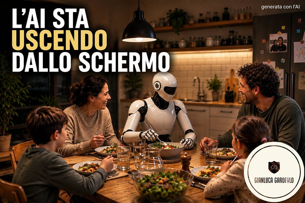 Anteprima: L’AI sta uscendo dallo schermo