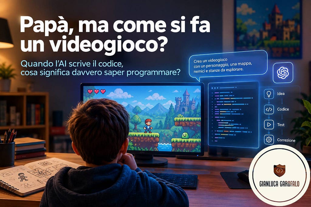 Anteprima: Papà, ma come si fa un videogioco?